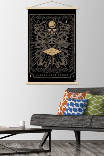 Trends International Liquid Death Oracle Wall Poster - Magnetic Frame, Art Enthusiasts, Home Decoration, High-Quality Pr