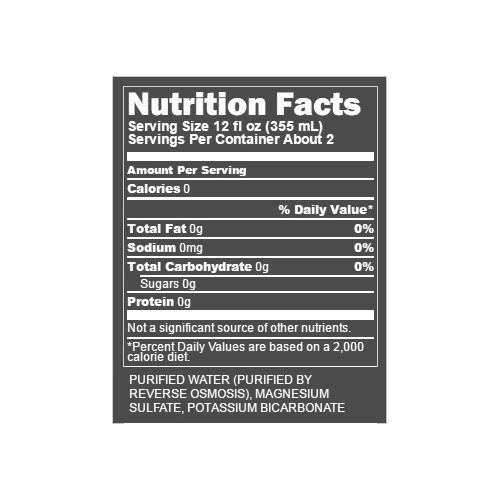 LIFEWTR Premium Purified Water with Electrolytes for Active Lifestyle, pH Balanced, 100% Recycled Plastic Bottles, 2|7 F